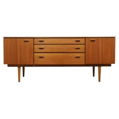 Mid Century Modern Vintage Teak Credenza Sideboard by Nathan Danish Style