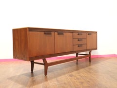 Mid Century Modern Vintage Teak Credenza Sideboard By Willam Lawrence