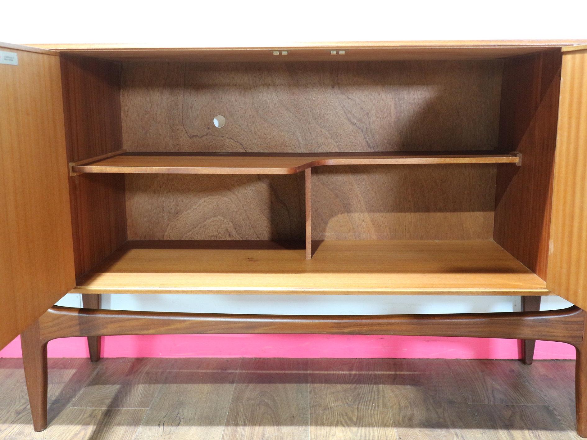 Mid Century Modern Vintage Teak Crednza Sideboard by A.H Mcintosh Danish Style 3