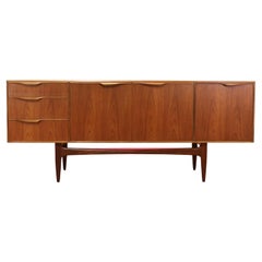 Mid Century Modern Vintage Teak Crednza Sideboard by A.H Mcintosh Danish Style