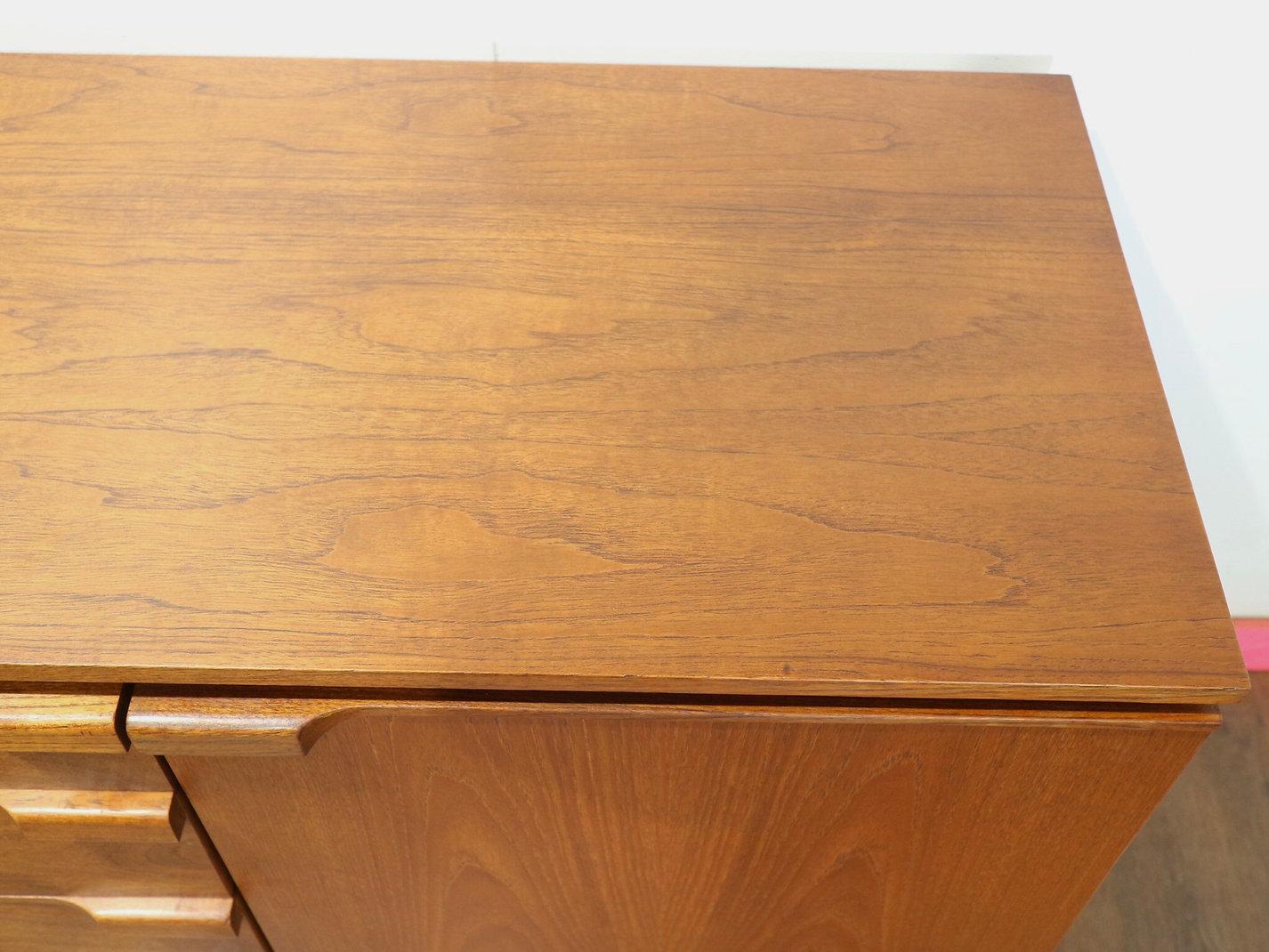 Mid Century Modern Vintage Teak Crednza Sideboard by Austinsuite Danish Style 4