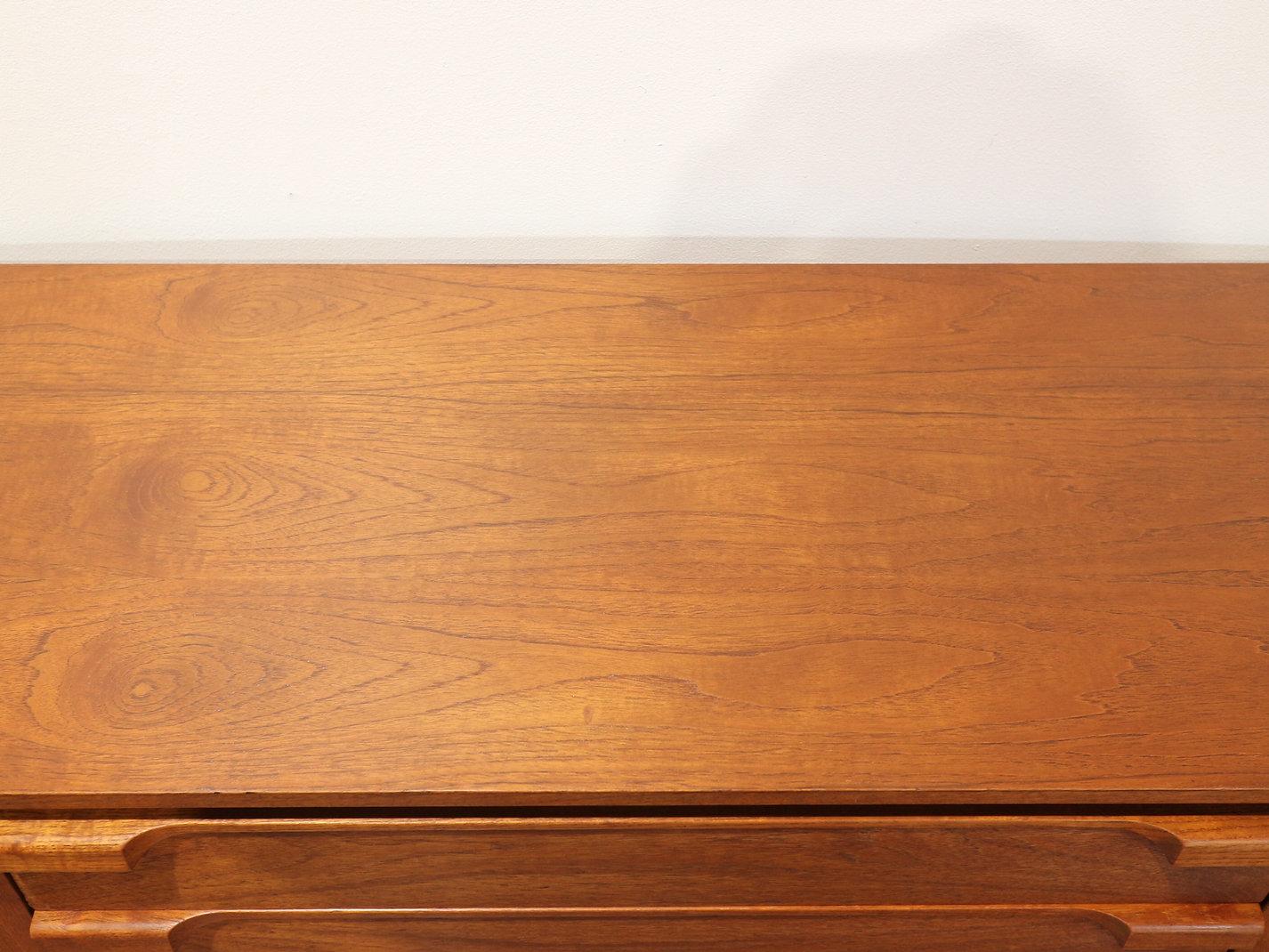 Mid Century Modern Vintage Teak Crednza Sideboard by Austinsuite Danish Style 5