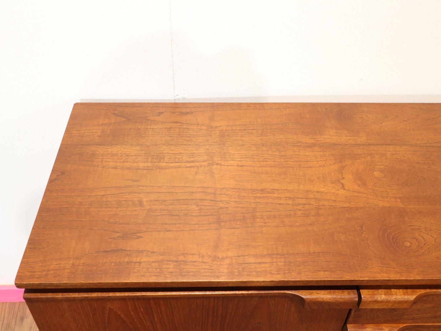 Mid Century Modern Vintage Teak Crednza Sideboard by Austinsuite Danish Style 6