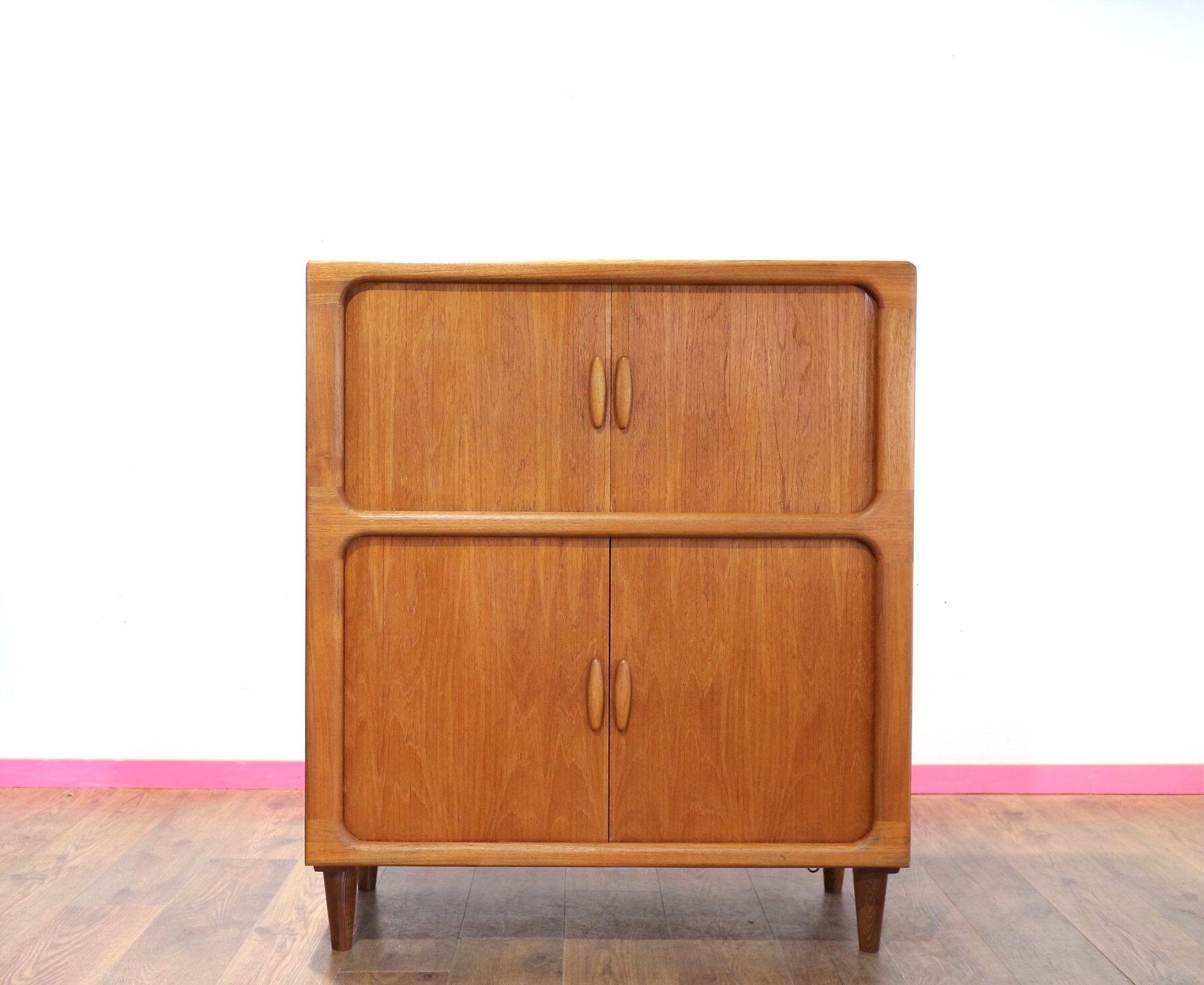 Mueble bar de medios de comunicación Dyrlund danés vintage de teca de mediados del siglo XX en venta 6