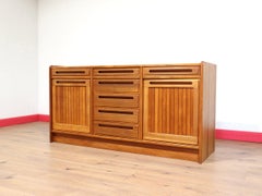 Mid Century Modern Vintage Teak Danish Sideboard Credenza by Dyrlund