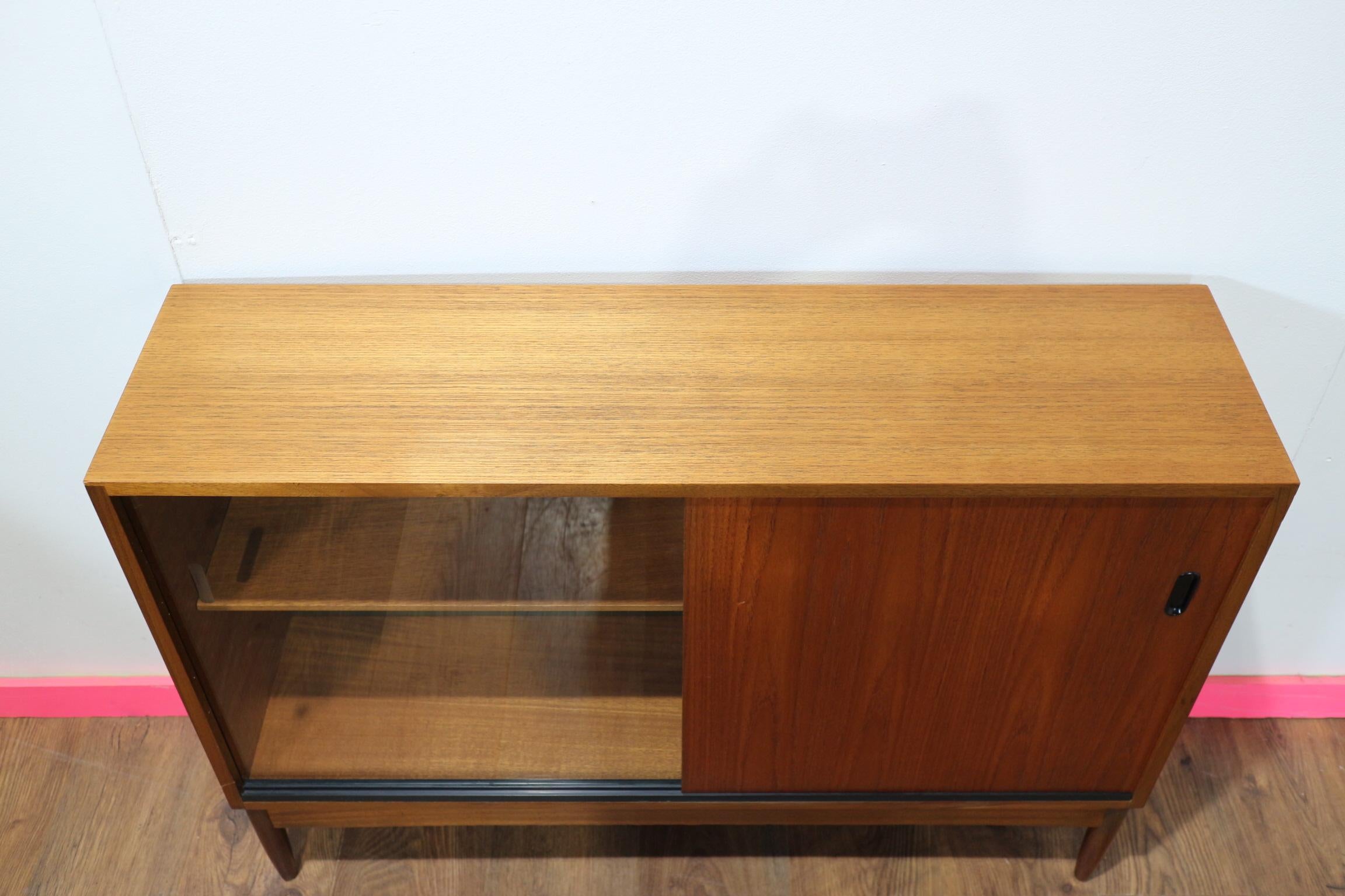 Mid Century Modern Vintage Teak Danish Style Cabinet by Greaves and Thomas 4