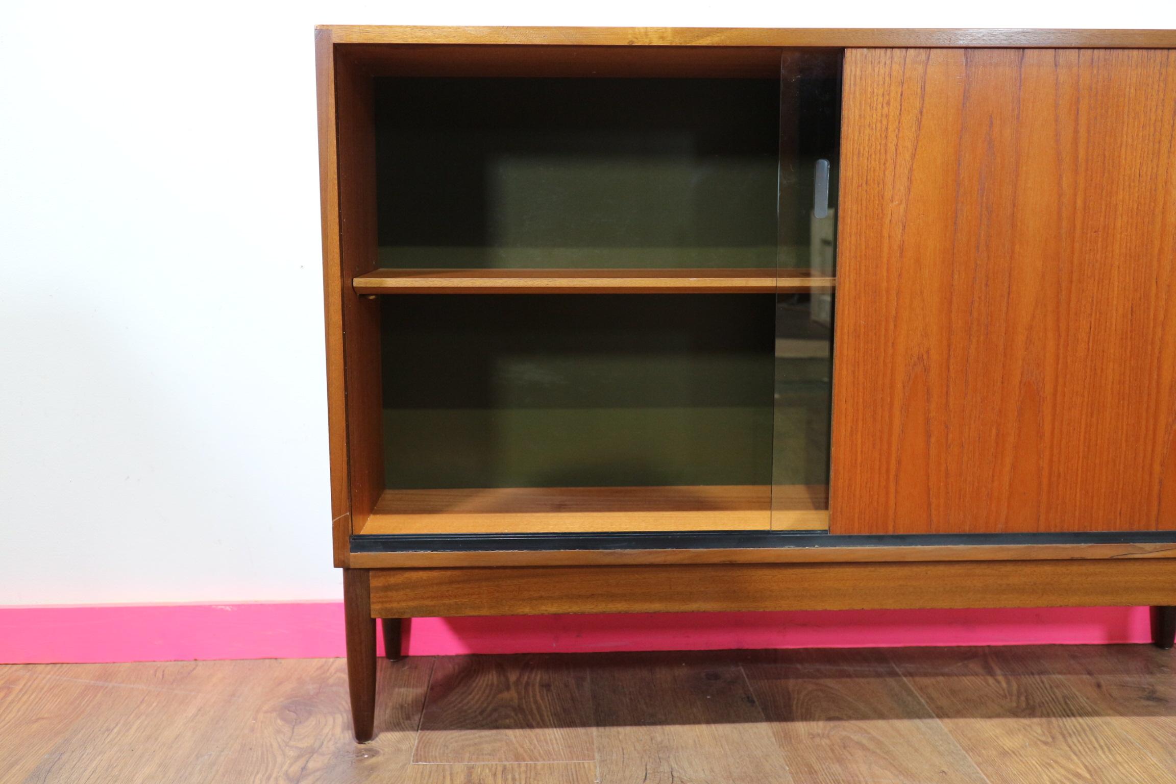 Mid Century Modern Vintage Teak Danish Style Cabinet by Greaves and Thomas 2