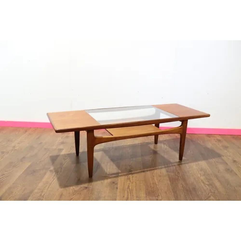 Mid Century Modern Vintage Teak Danish Style G Plan Coffee Table For Sale 3