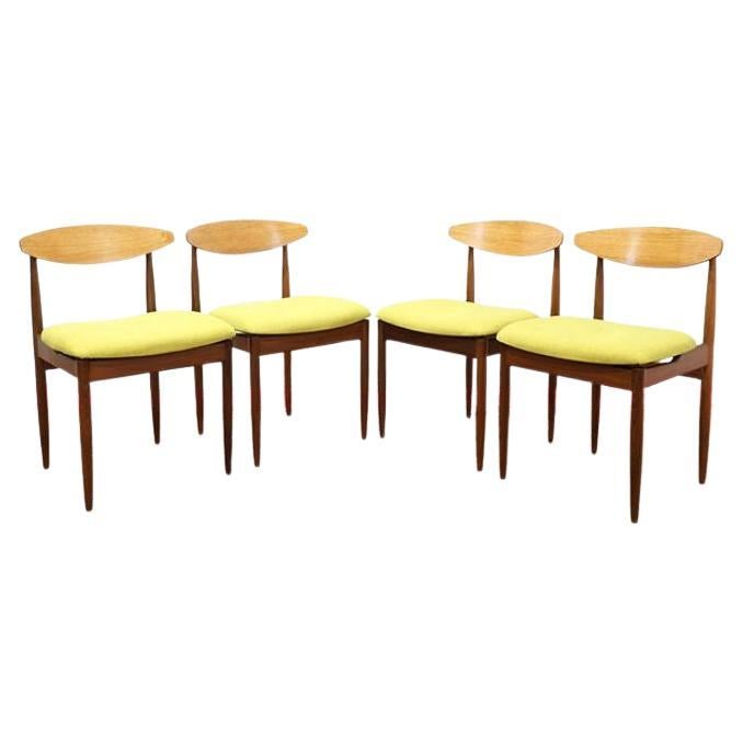 Mid Century Modern Vintage Teak Dining Chairs x 4 by Lb Kofod Larsen for Gplan For Sale