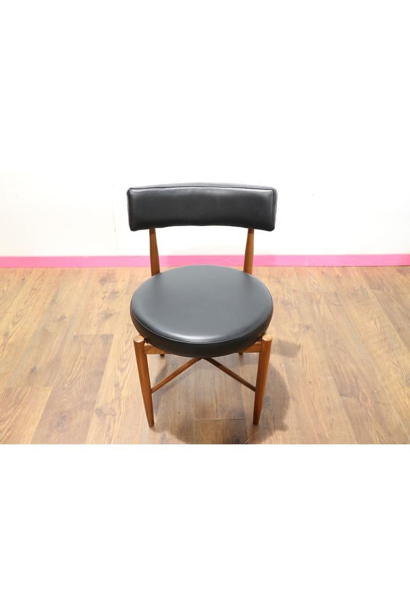 Mid-Century Modern Mid Century Modern Vintage Teak Dining Chairs x 6 by Gplan Danish Style
