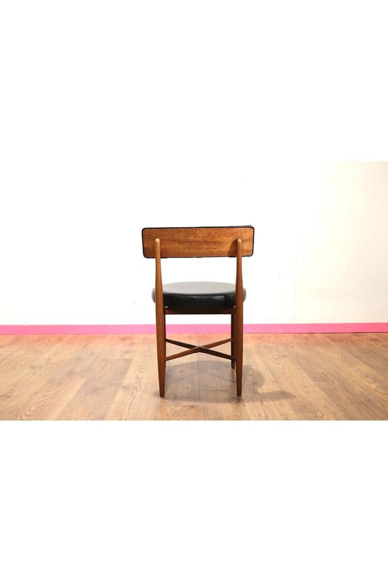 20th Century Mid Century Modern Vintage Teak Dining Chairs x 6 by Gplan Danish Style