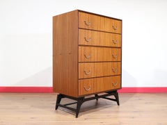 Mid Century Modern Vintage Teak Dresser Chest By Meredew Danish Style Bedroom