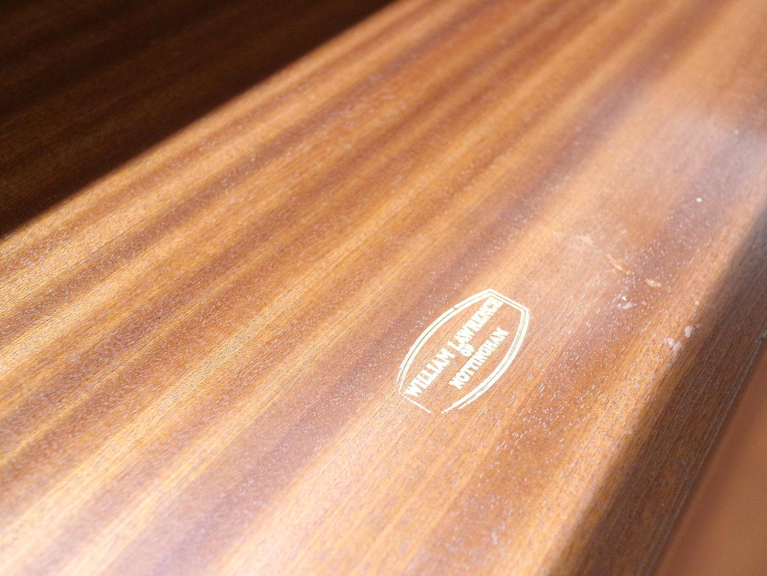 British Mid Century Modern Vintage Teak Dresser Chest by William Lawrence Danish Style For Sale