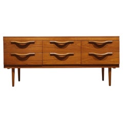 Mid Century Modern Vintage Teak Dresser Drawers by Stonehill Danish Style