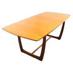 Mid Century Modern Vintage Teak Extending DIning Table by Portwood Danish Style