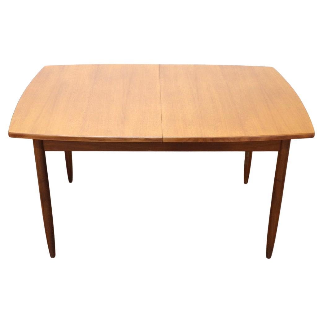 Mid-Century Modern Vintage Teak Extending Dining Table by William Lawrence