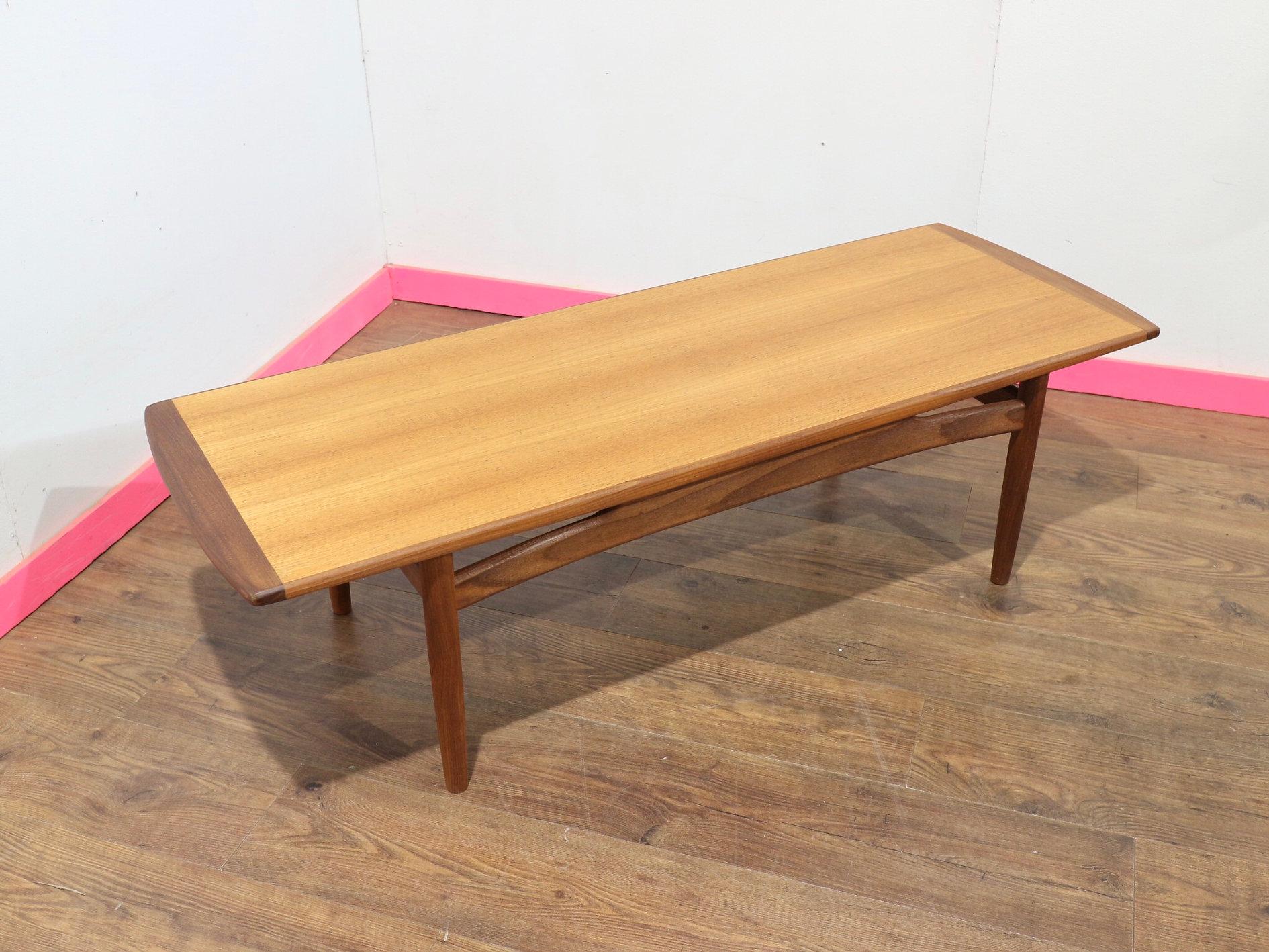 Mid-Century Modern Vintage G Plan Couchtisch/Beistelltisch aus Teakholz im dänischen Stil, Mid-Century Modern im Angebot 5