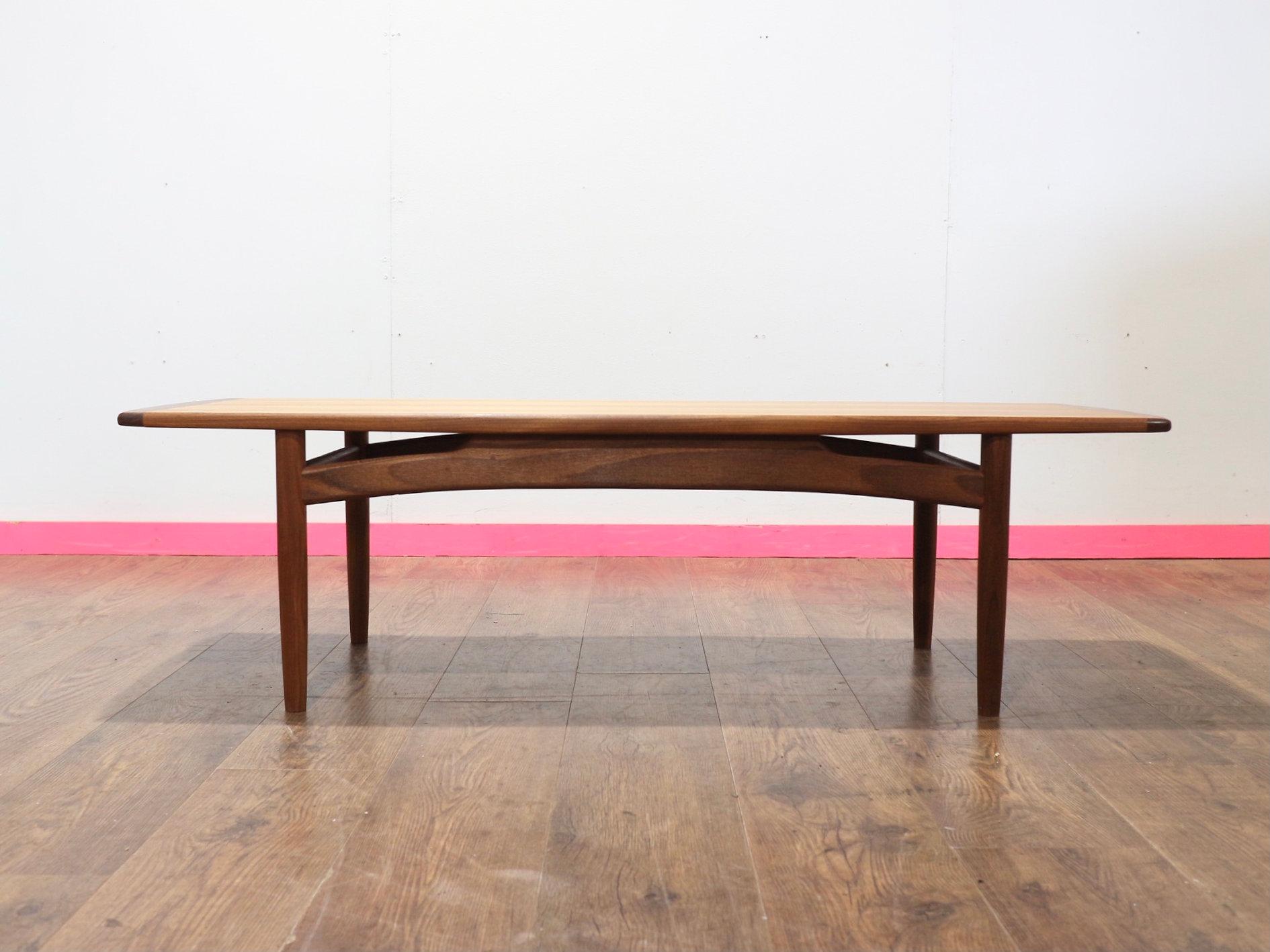 Mid-Century Modern Vintage G Plan Couchtisch/Beistelltisch aus Teakholz im dänischen Stil, Mid-Century Modern (Moderne der Mitte des Jahrhunderts) im Angebot