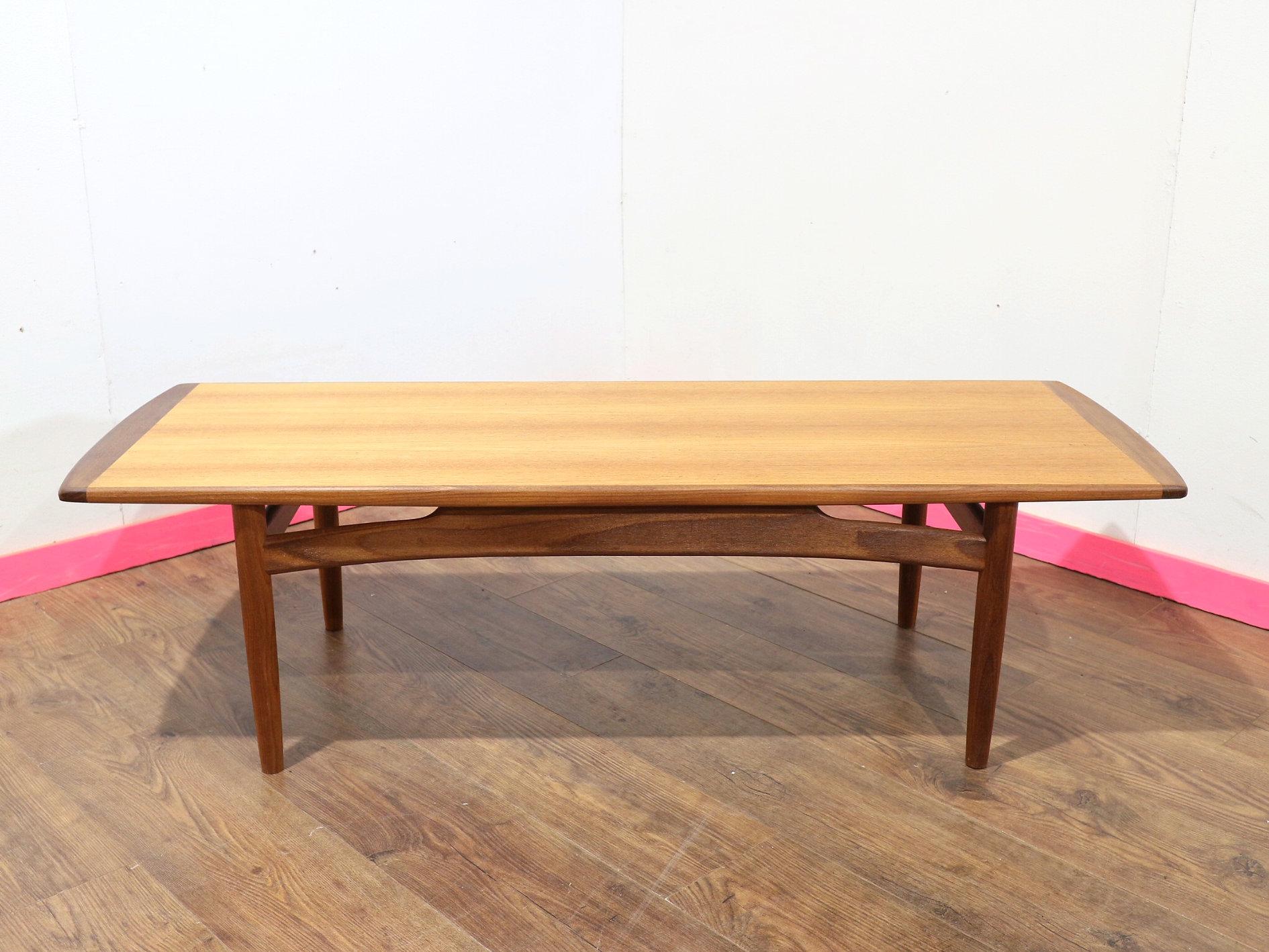 Mid-Century Modern Vintage G Plan Couchtisch/Beistelltisch aus Teakholz im dänischen Stil, Mid-Century Modern im Angebot 3