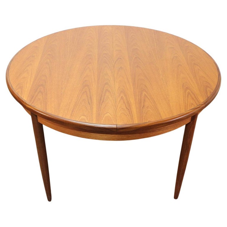 MidCentury Modern Vintage Teak G Plan Extending Dining Table For Sale