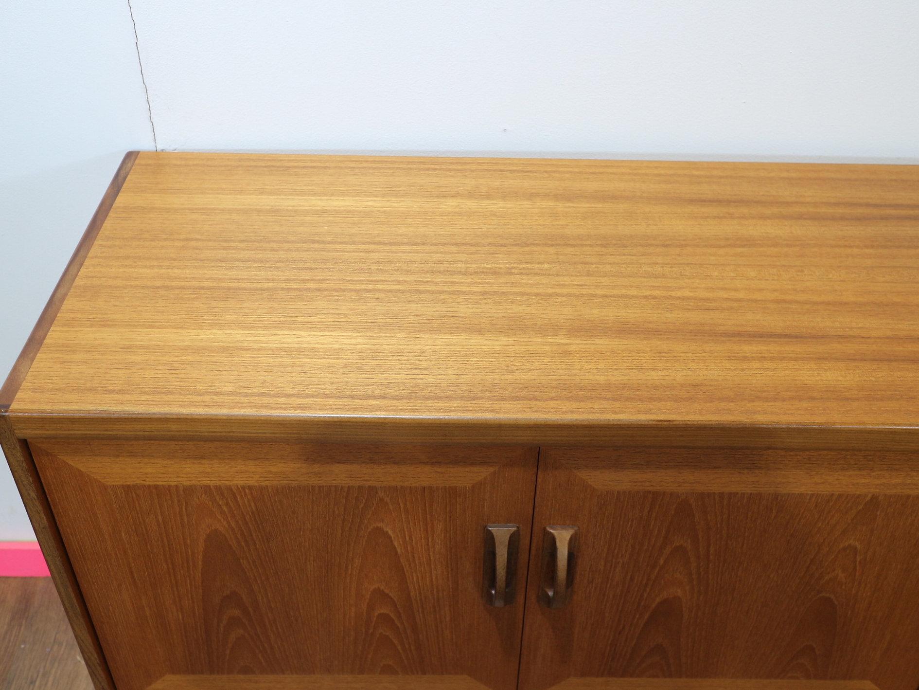 Credenza in stile danese in teak G-Plan Sierra, vintage e del medio secolo. in vendita 3