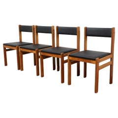 Mid Century Modern Vintage Teak Gangso Mobler Dining Chairs x 4 Danish Style