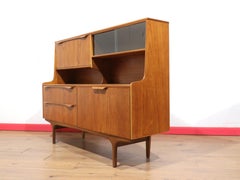 Buffet haut vintage en teck de style « Mid-Century Modern » de la marque S Form