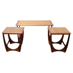 Mid-Century Modern Vintage Teak Nesting Tables by G Plan