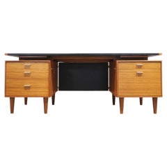 Mid Century Modern Vintage Teak Office Desk by Lucas Schreibtisch im dänischen Stil