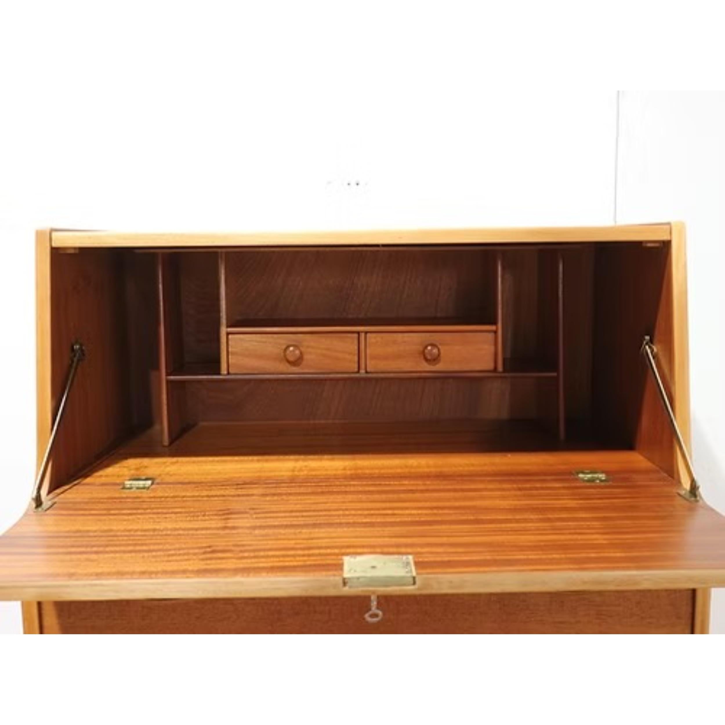 Bureau Secretaire Vintage By By Jentique Danish Style en vente 3