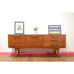 Mid Century Modern Vintage Teak Sideboard Credenza by Beautiluty