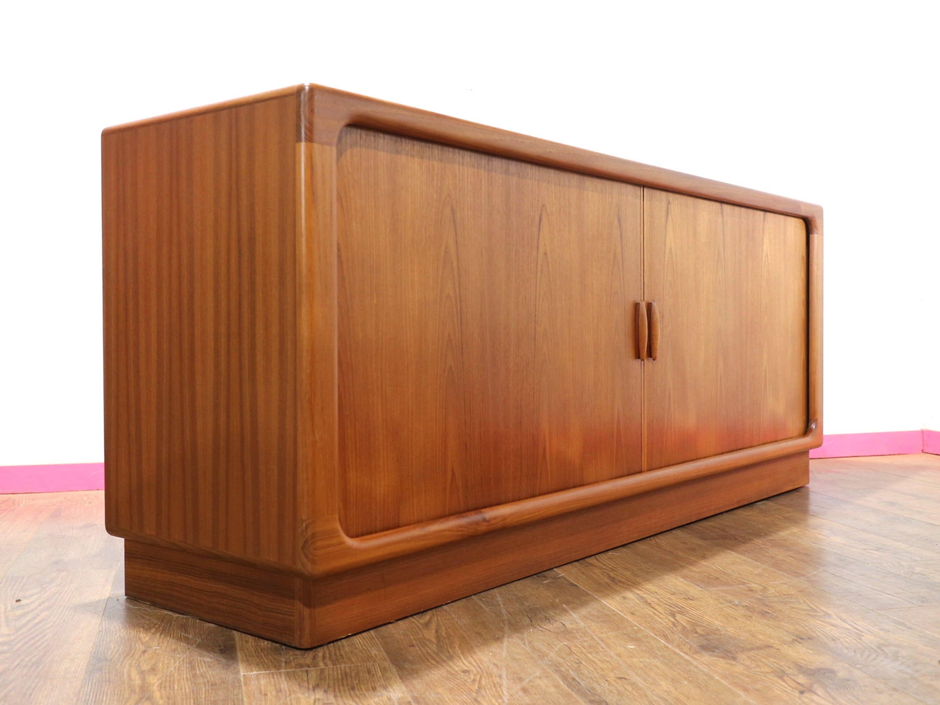 Mid Century Modern Vintage Teak Sideboard Credenza By Dyrlund Danish 7