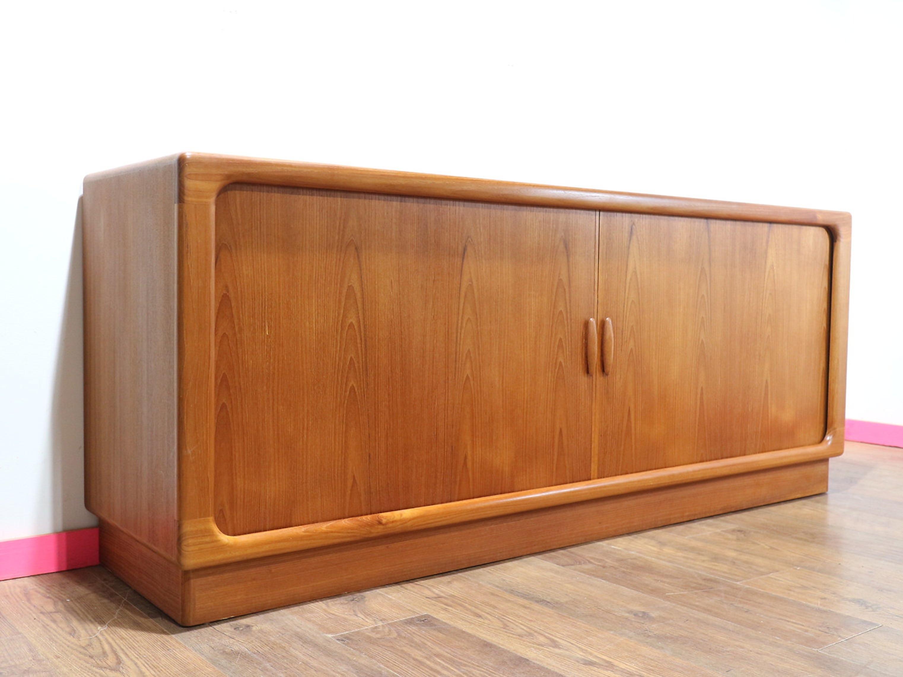 Mid-Century Modern Mid Century Modern Vintage Teak Sideboard Credenza By Dyrlund Danish