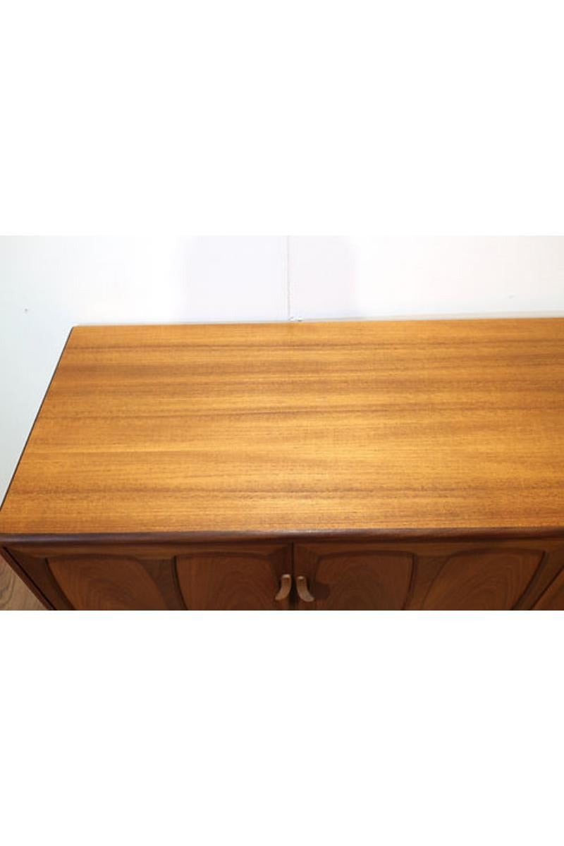 Mid Century Modern Vintage Teak Sideboard Credenza by G Plan 4