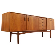 Mid-Century Modern Retro Teak Sideboard Credenza by G Plan