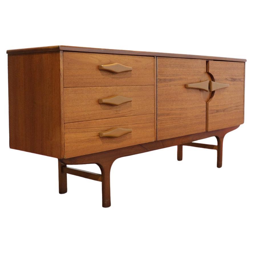 Mid Century Modern Vintage Teak Sideboard Credenza by Jentique Danish Style