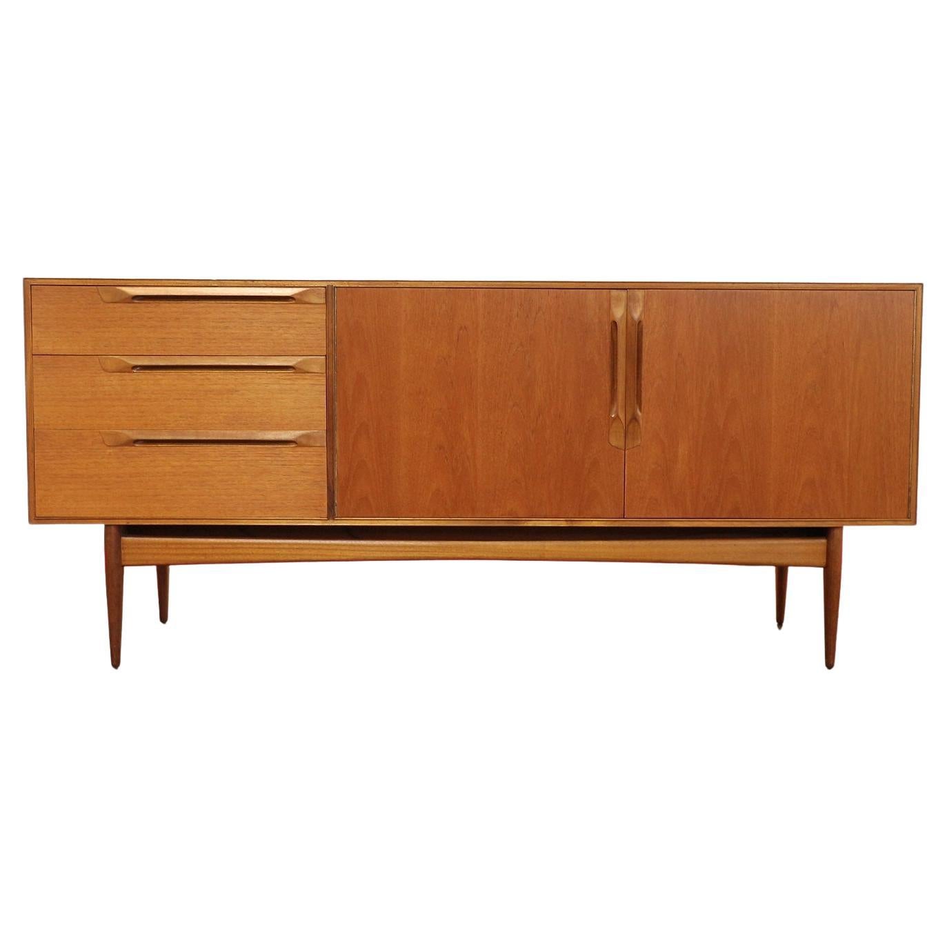 Mid Century Modern VIntage Teak Sideboard Credenza by Mcintosh Danish Style