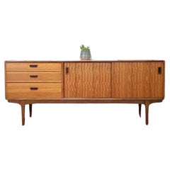Mid Century Modern Vintage Teak Sideboard Credenza by Nathan