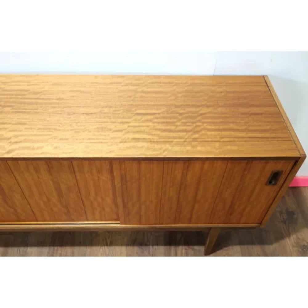 Mid Century Modern Vintage Teak Sideboard Credenza by Nathan 3