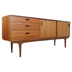 Mid Century Modern Used Teak Sideboard Credenza by Nathan