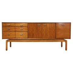 Mid Century Modern Vintage Teak Sideboard Credenza by Nathan
