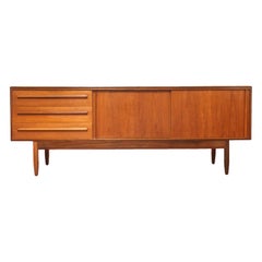 Mid Century Modern Vintage Teak Sideboard Credenza by White and Newton