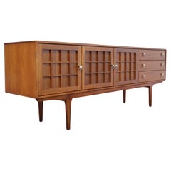 Mid Century Modern Vintage Teak Sideboard Credenza by Younger Danish Style