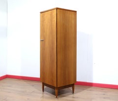 Vintage-Einzelschrank aus Teakholz im Mid-Century-Modern-Stil von White and Newton