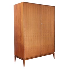 Mid Century Modern Vintage Teak Triple Armoire Wardrobe by Mcintosh