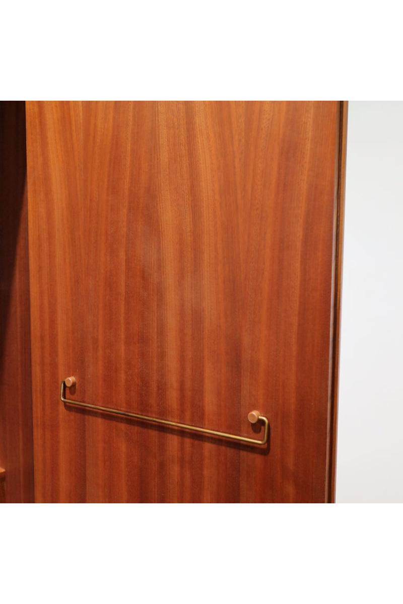Mid Century Modern VIntage Teak Vintage Armoire Wardrobe by G Plan 4