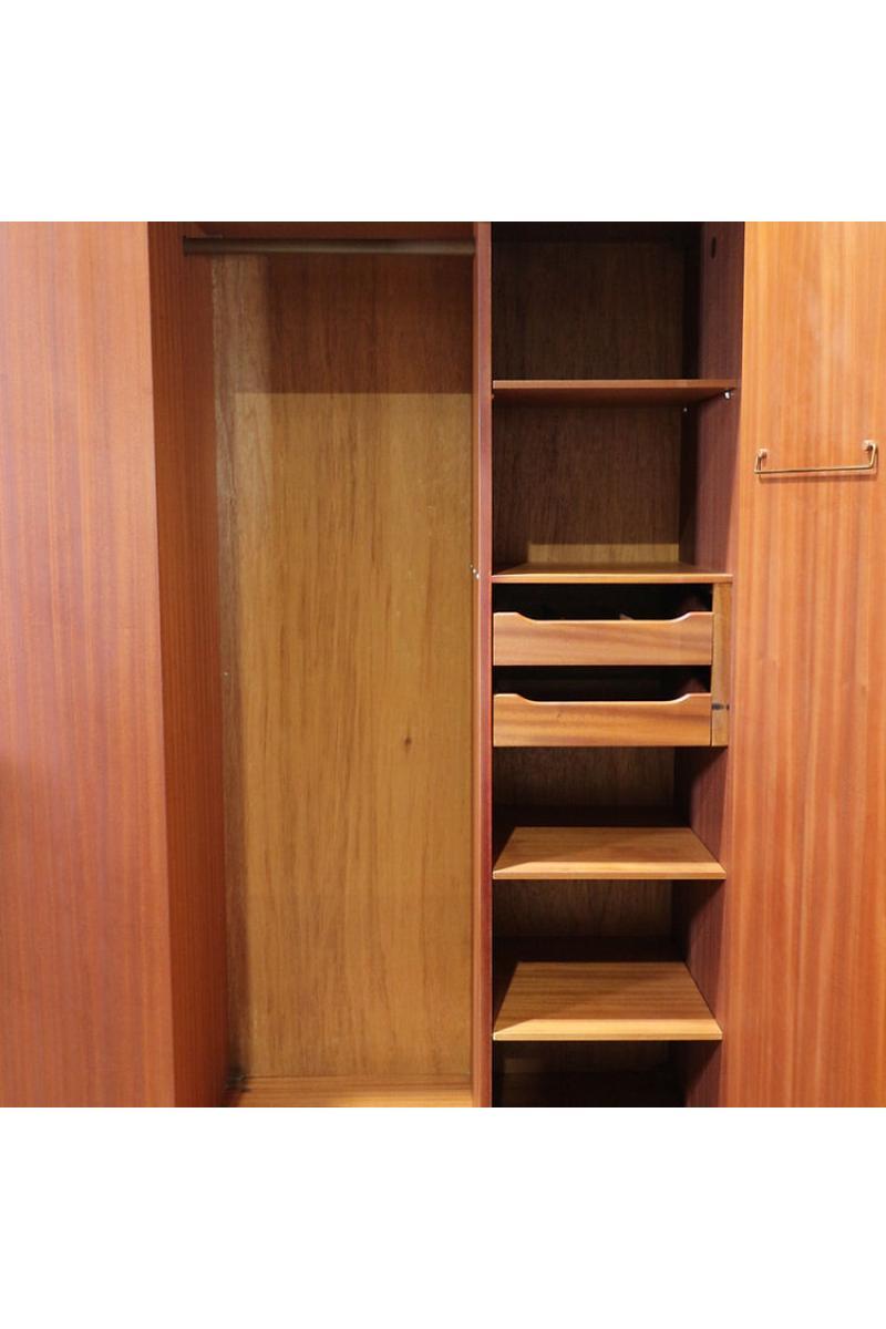 Mid Century Modern VIntage Teak Vintage Armoire Wardrobe by G Plan 2