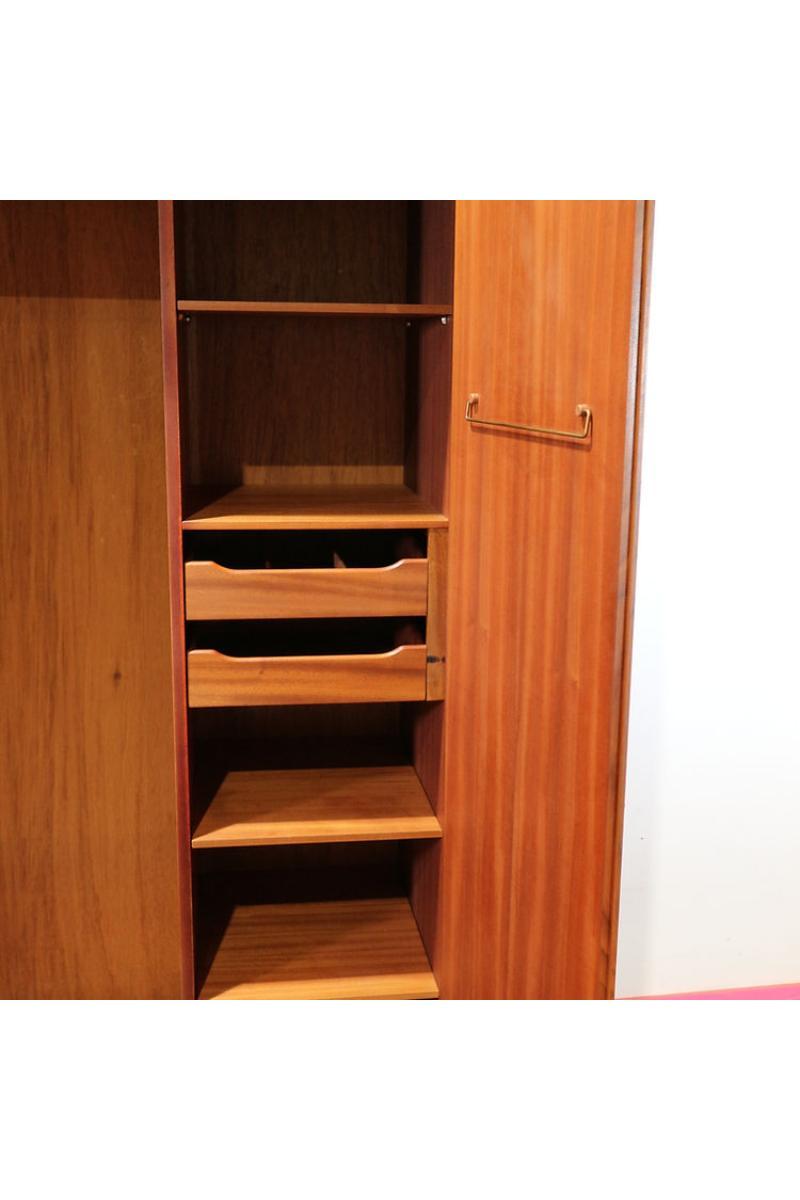 Mid Century Modern VIntage Teak Vintage Armoire Wardrobe by G Plan 3