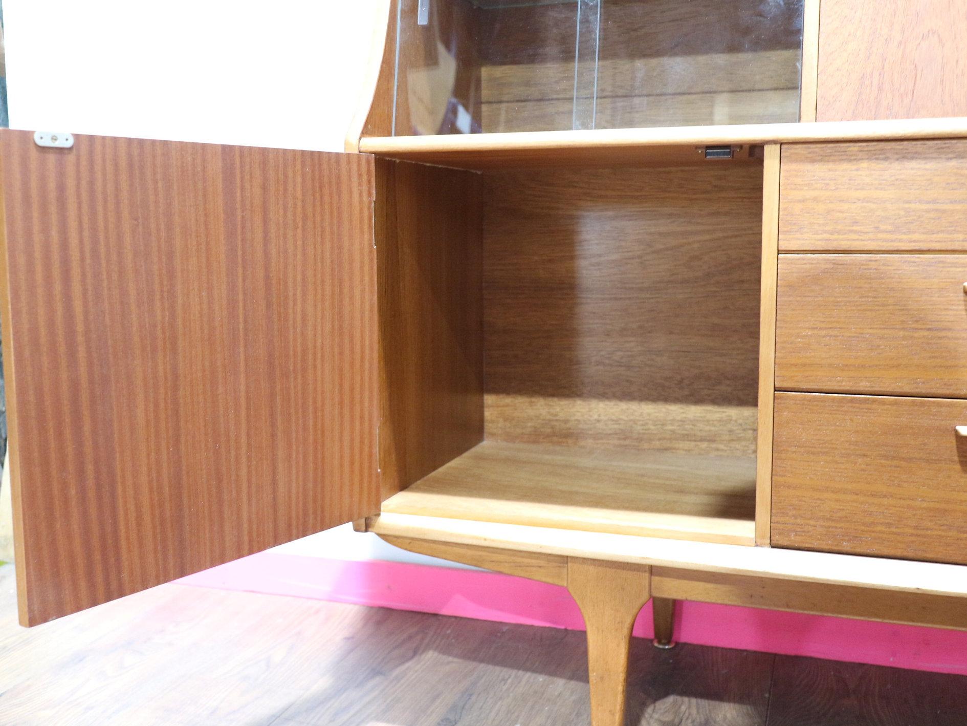 20th Century Mid Century Modern Vintage TeakBuffet Crednza Sideboard by Jentique Danish Style