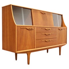 Mid Century Modern Vintage TeakBuffet Crednza Sideboard by Jentique Danish Style